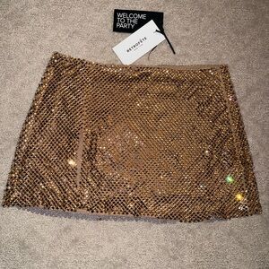 Retrofete Pax Embellished Skirt